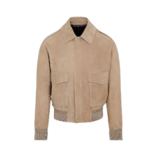 벨루티 스웨이드 플라이트 봄버 자켓