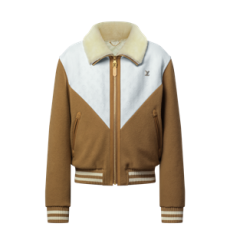 루이비통 모노그램 블루종 위드 시어링 칼라