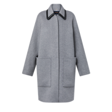 루이비통 리무버블 칼라 더블 페이스 코트