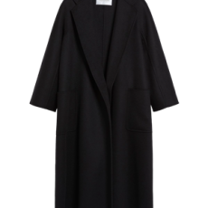 막스마라 루드밀라 아이콘 코트 블랙