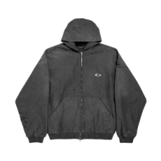 발렌시아가 트롱프 뢰유 후드 앤트러사이트