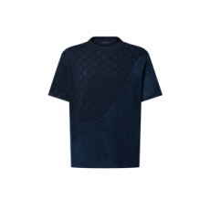 루이비통 그래픽 자카드 반팔 크루넥