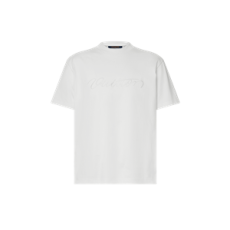 루이비통 엠벨리시드 시그니처 쇼트 슬리브드 티셔츠