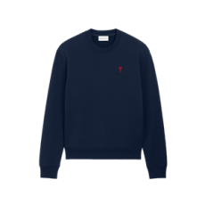 아미 네이비 코튼 아미 드 꾀흐 스웨트셔츠