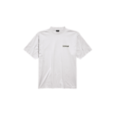 발렌시아가 마스킹 테이프 미디엄 핏 티셔츠 더티 화이트