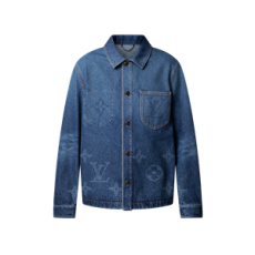 루이비통 모노그램 데님 워크웨어 오버셔츠