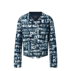 루이비통 데님 칼라리스 재킷