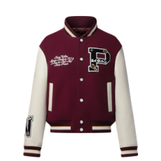 루이비통 메이드 투 오더 에피 레더 바시티 재킷