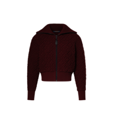 루이비통 모노그램 플라워 타월 지퍼업 재킷