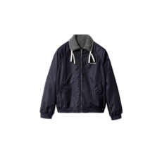 미우미우 리버서블 테크니컬 가자르와 플리스 봄버 재킷