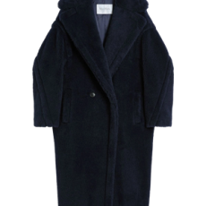 막스마라 테디베어 아이콘 코트 울트라 마린