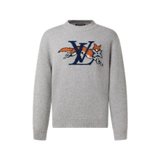 루이비통 청키 울 캐시미어 크루넥