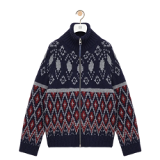 로에베 집업 카디건 - 울