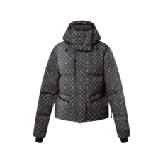 루이비통 데님 이펙트 모노그램 스키 재킷 다크 그레이