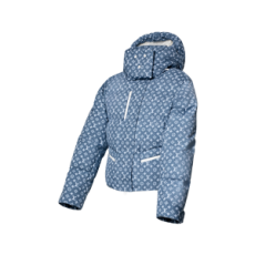 루이비통 데님 이펙트 모노그램 스키 재킷 블루