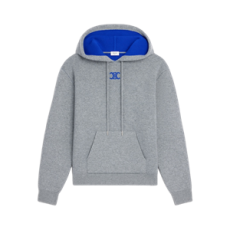 셀린느 후드 스웨터 - 캐시미어 그레이 블루