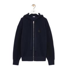 로에베 애너그럼 집업 후디 블루