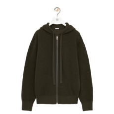 로에베 애너그럼 집업 후디 그린