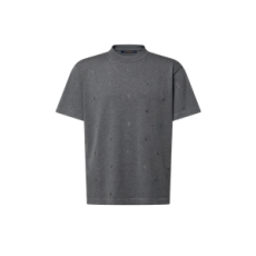 루이비통 LV 블라종 엠브로이더드 쇼트 슬리브드 크루넥