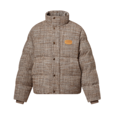 루이비통 트위드 다운 블루종