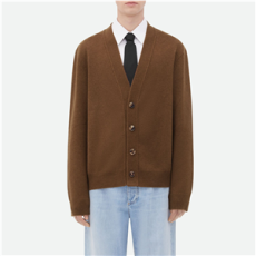 보테가베네타 캐시미어 가디건 시더