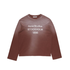 아크네 스튜디오 로고 티셔츠 - 릴랙스핏