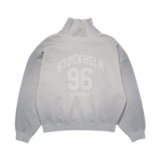 아크네 스튜디오  하이 넥 스웨터 그레이 멜란지