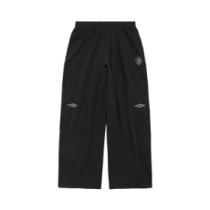 발렌시아가 남성 3b 풋볼 배기 스웨트팬츠 블랙/앤트러사이트