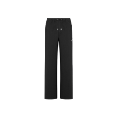 루이비통 Dior Mountain 트랙 팬츠 블랙 코튼 블렌드 트윌