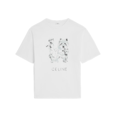 셀린느 오버사이즈 티셔츠 - 코튼 저지