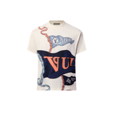 루이비통 인따르시아 그래픽 티셔츠