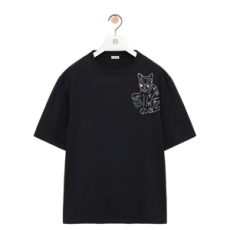 로에베 루즈 핏 티셔츠 - 코튼