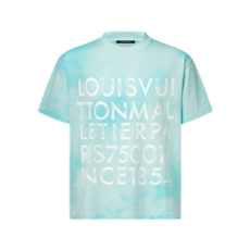 루이비통 타이다이 프린티드 티셔츠