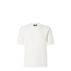 펜디 화이트 FF 코튼 스웨터