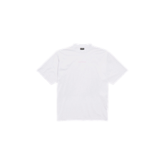 발렌시아가 발렌시아가 백 미디엄 핏 티셔츠 에 대한 남성 에 더티 화이트/베이비 핑크