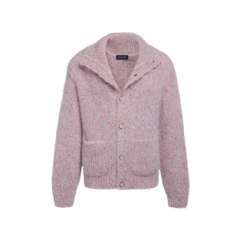 루이비통 트위드 모헤어 가디건