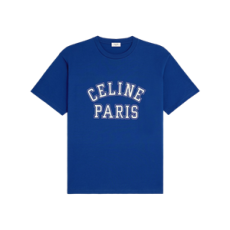 셀린느 루즈 티셔츠 코튼 저지