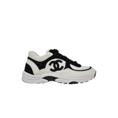 샤넬 프리트 카프스킨 스니커즈