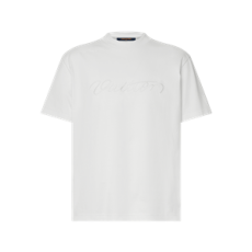 루이비통 엠벨리시드 시그니처 쇼트 슬리브드 티셔츠