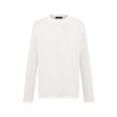 루이비통 엠보스드 LV 롱 슬리브드 티셔츠