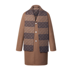 루이비통 더블 페이스 릴랙스드 코트