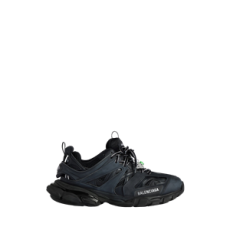 발렌시아가 남성 트랙 참 스니커즈 블랙