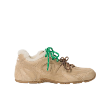 미우미우 뉴발란스 x 미우 미우 530 SL 블리치드 레더 스니커즈 에크루