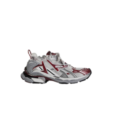 발렌시아가 러너 스니커즈 그레이 버건디