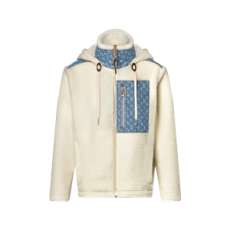 루이비통 모노그램 액센트 플리스 재킷