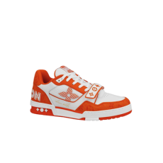 루이비통 벨크로 스트랩 트레이너 오렌지