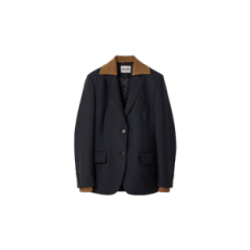 미우미우 싱글브레스트 키드 모헤어 재킷