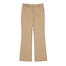 구찌 GG 코튼 캔버스 패브릭 팬츠