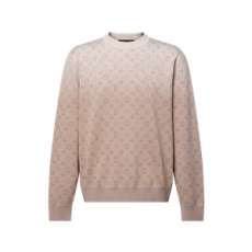 루이비통 모노그램 롱 슬리브드 크루넥