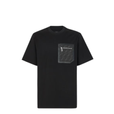 펜디 블랙 저지 티셔츠